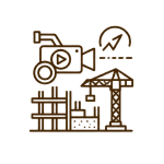 Captação para acompanhamento de obras e projetos.